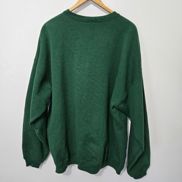 Vintage Disney Winnie The Pooh Tigger Crewneck Sweatshirt Sz XL Green Oversized - Picture 4 of 9